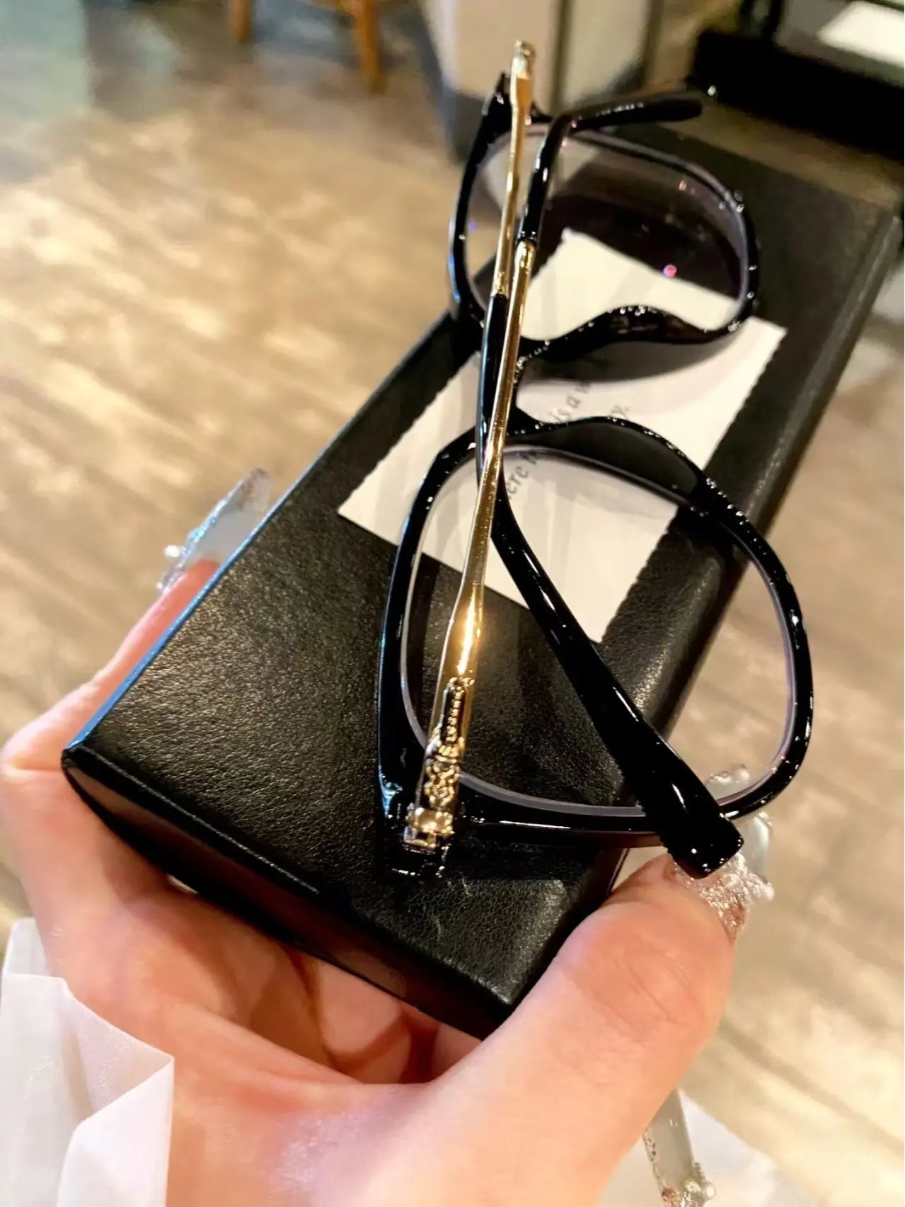 Black Warrior Series Blue Light Blocking Glasses Eyeglass Frame for Women Men Protection Computer Gaming Lightweight Red Frame Oversized Non Prescription Small Face Square Reduce Eye Fatigue on Computers Tvs Phones